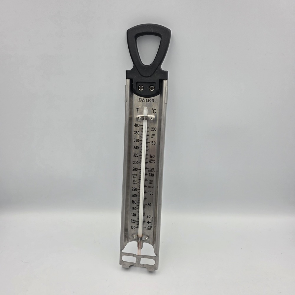 Vintage Taylor Stainless Steel Thermometer ~‎ Candy, Jelly & Frosting,USA MADE